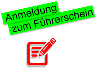 zum Führerschein Anmeldung